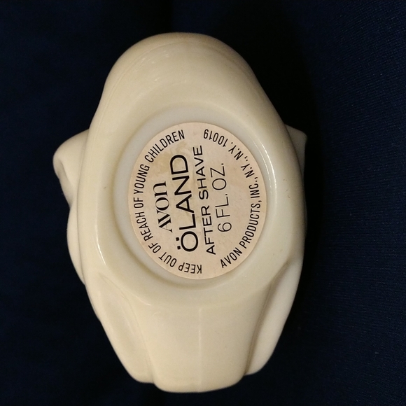 Vintage Avon Olande Cologne Bottle Decanter Sherlock Holmes Bull Dog After Shave - Picture 5 of 5